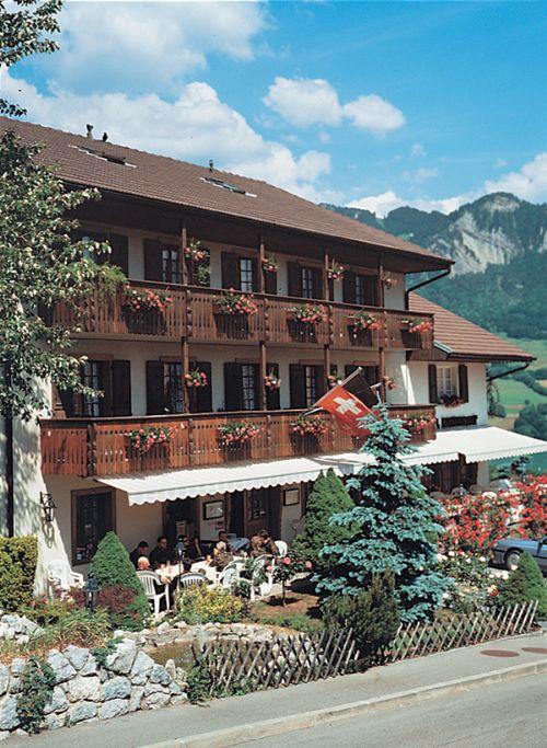 Hotel Restaurant Le Gruyerien Morlon Kültér fotó