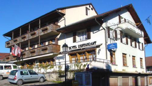 Hotel Restaurant Le Gruyerien Morlon Kültér fotó