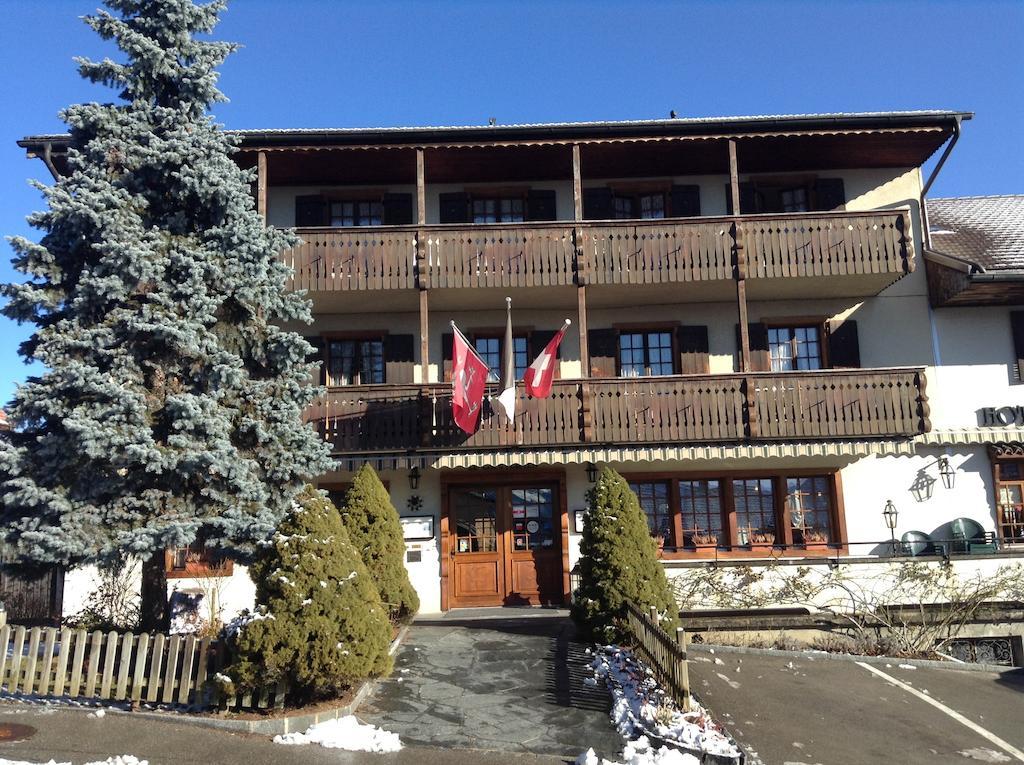 Hotel Restaurant Le Gruyerien Morlon Kültér fotó