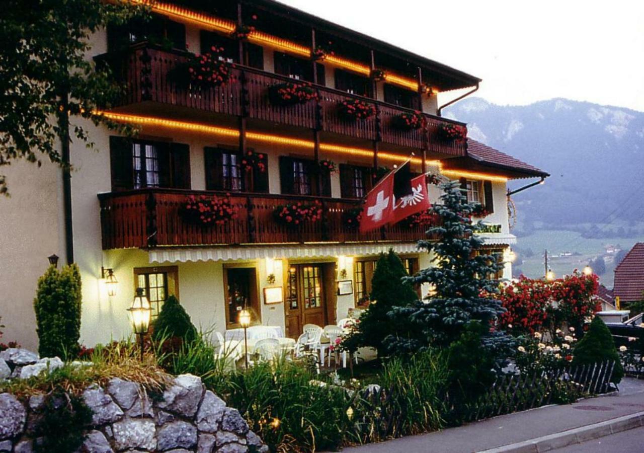 Hotel Restaurant Le Gruyerien Morlon Kültér fotó